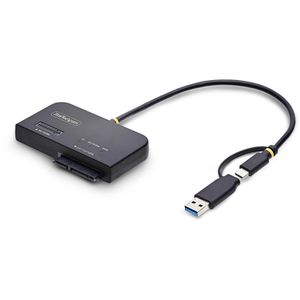 StarTech Festplatten-Dockingstation USB31CSAT3M2E, M.2, 2,5 & 3,5 Zoll, für NVMe- oder SATA-Festplatte, USB 3.1