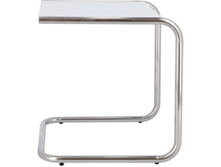 Beistell-Tisch Club Fiam weiß, Designer Francesco Favagrossa, 40x40x40 cm
