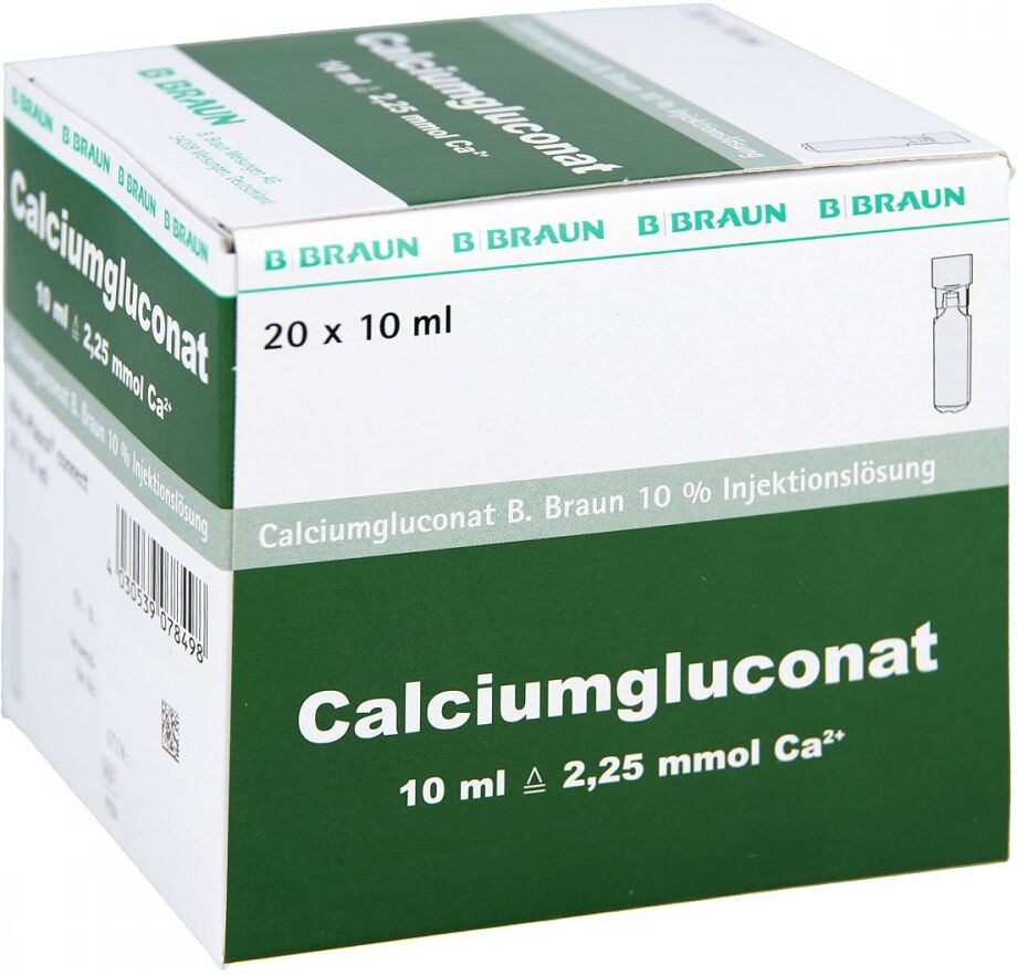 Calciumgluconat 10% Mpc Injektionslösung