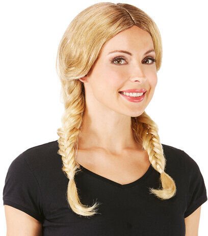 Zopf-Perücke "Stacy", blond