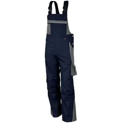 Latzhose „pro mg 245" - 102 - marine/grau