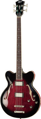 Höfner Verythin Bass HCT-500/8-DC Dark Sunburst