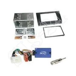 Suzuki Swift Einbauset inkl. LFB Bj. 2005 - 08/2010 Doppel-DIN Blende + Lenkr...