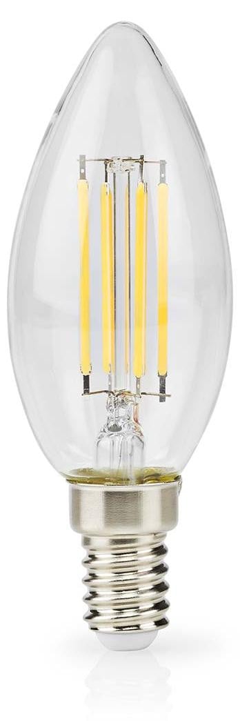 Nedis LED-kerstlamp Filament E14 4,5W Lichtopbrengst 470lm 2700K Klar