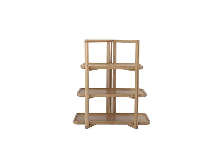 Plateau en bambou beige, 3 étagères amovibles - Bloomingville, Ad