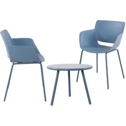 CLP Sitzgruppe Minota 2er   Farbe: blau, Set-Inhalt: 2 Stühle
