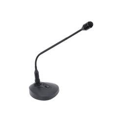 Schwanenhals Sprach-Mikrofon Omnitronic MIC SHD-1 Übertragungsart (Details):Direkt Standfuß 13030916