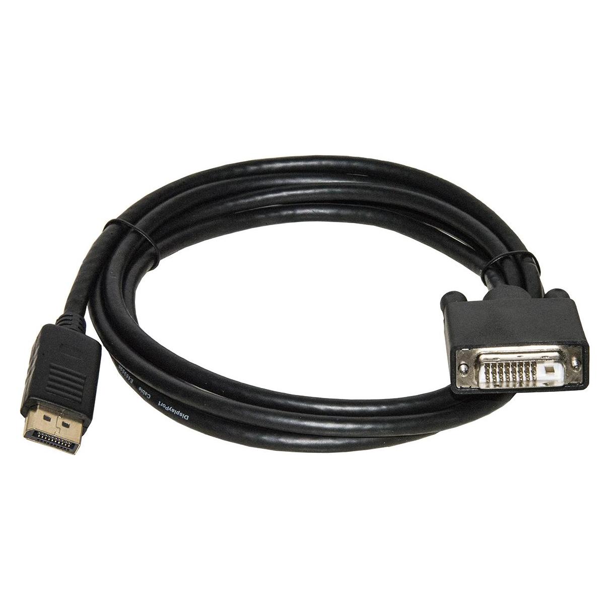Link Zubehör LKCDPDVI50 Videokabel und Adapter 5 m DisplayPort DVI Schwarz (5 m) (LKCDPDVI50)