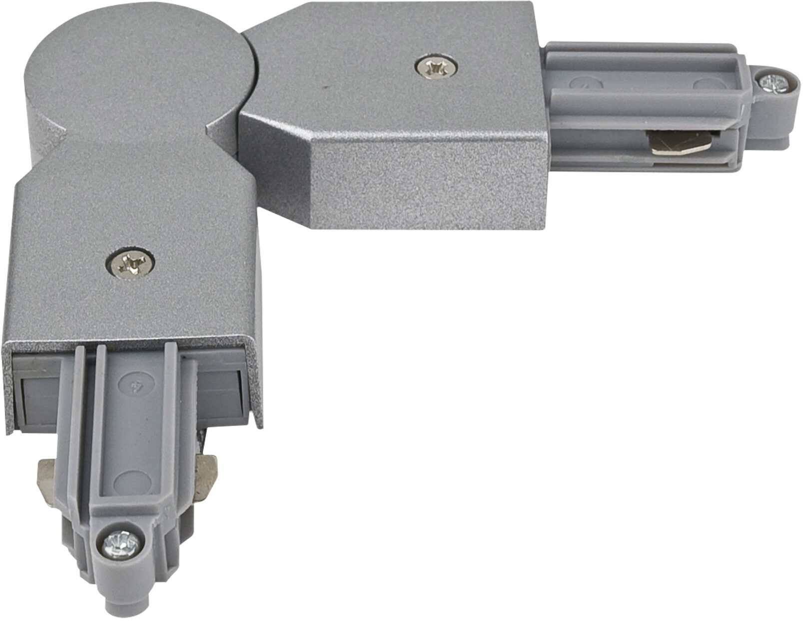 Artecta 1-Phasen-Eckverbinder Silber - Ral9006