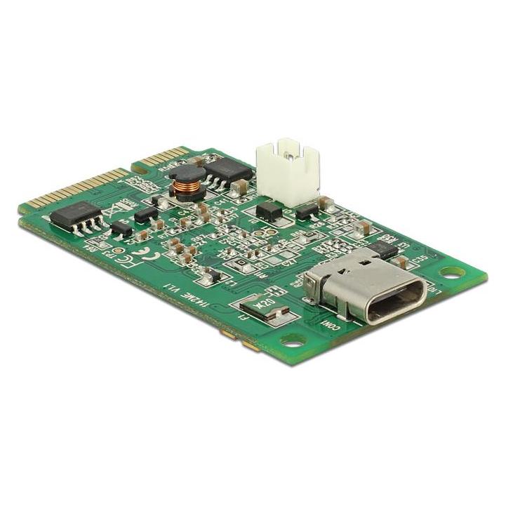 Delock Mini PCIe I/O PCIe full size 1 x USB Type-C 3.1 Gen 2 Buchse (95259)