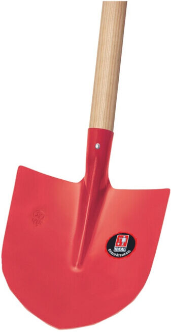 Ideal Frankfurter Pelle avec manche en plastique rouge, taille 5 (51010527)