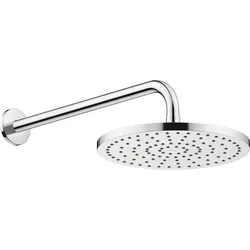 Duravit, Duschbrause, Brausen und Zubehör Kopfbrausenset 250 Chrom Hochglanz (1 Strahlart, 9 l/min)