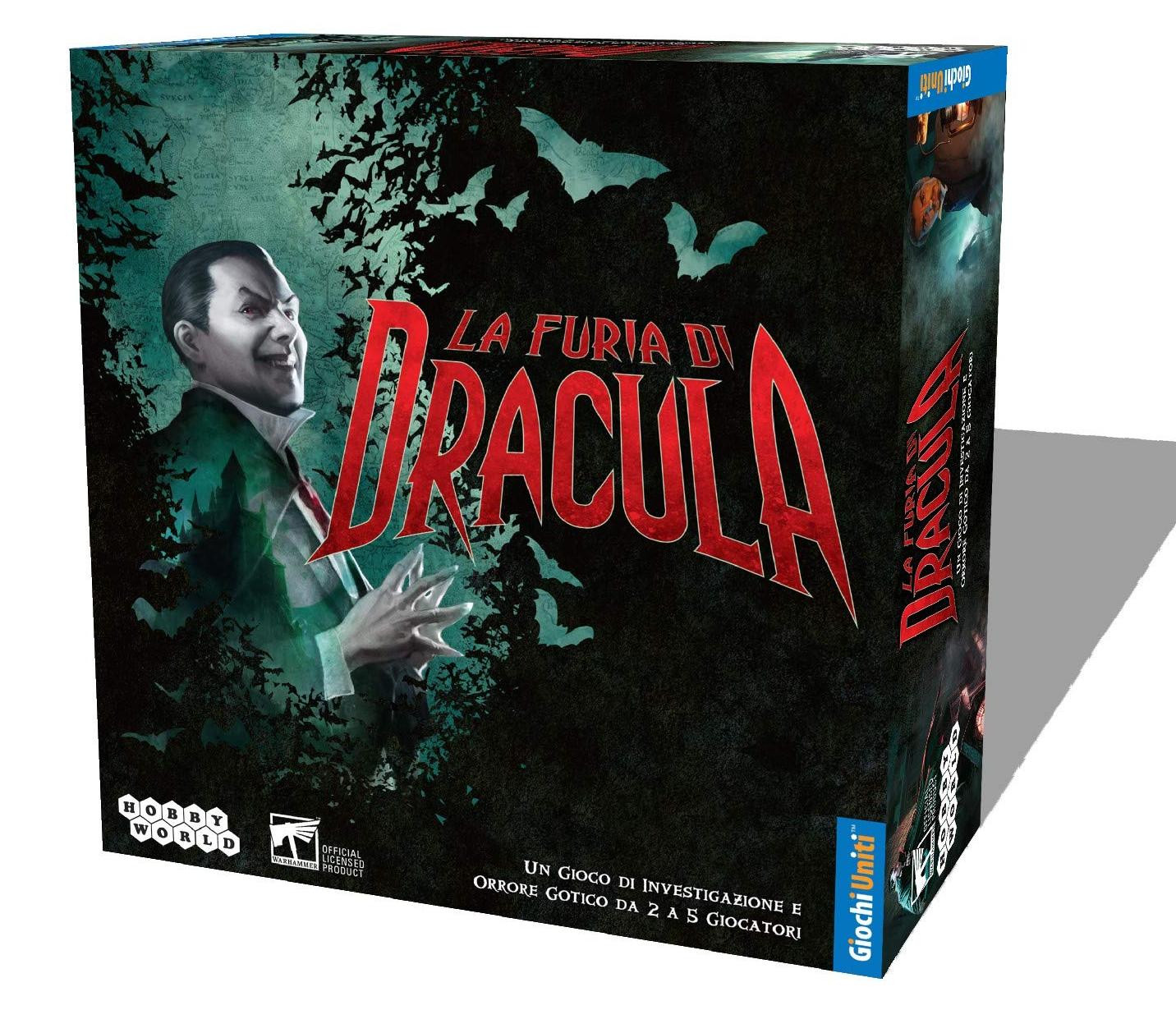 Giochi Uniti - De Woede van Dracula - Bordspel - Italiaanse editie - GU494