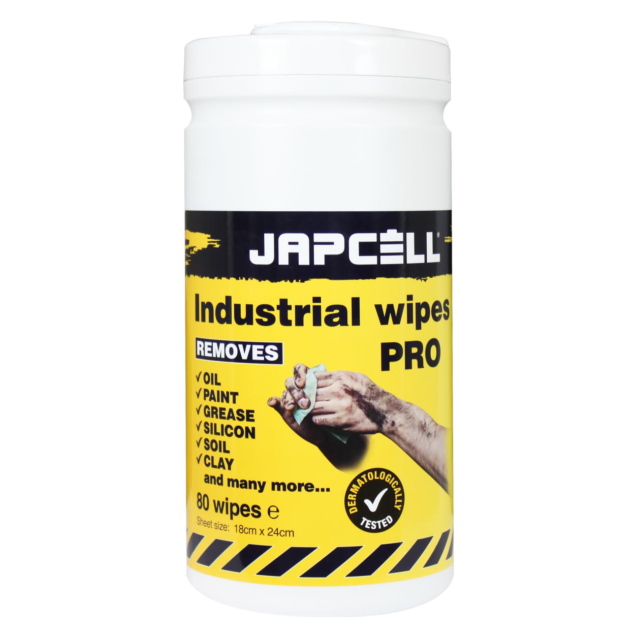 Japcell Industrial Wipes PRO - 80 Tücher (JAPCELL)