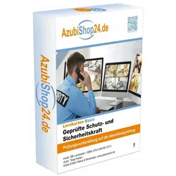 AzubiShop24.de Basis-Lernkarten Geprüfte Schutz- und Sicherheitskraft, Schulbücher von Michaela Rung-Kraus, Tanja Kaden