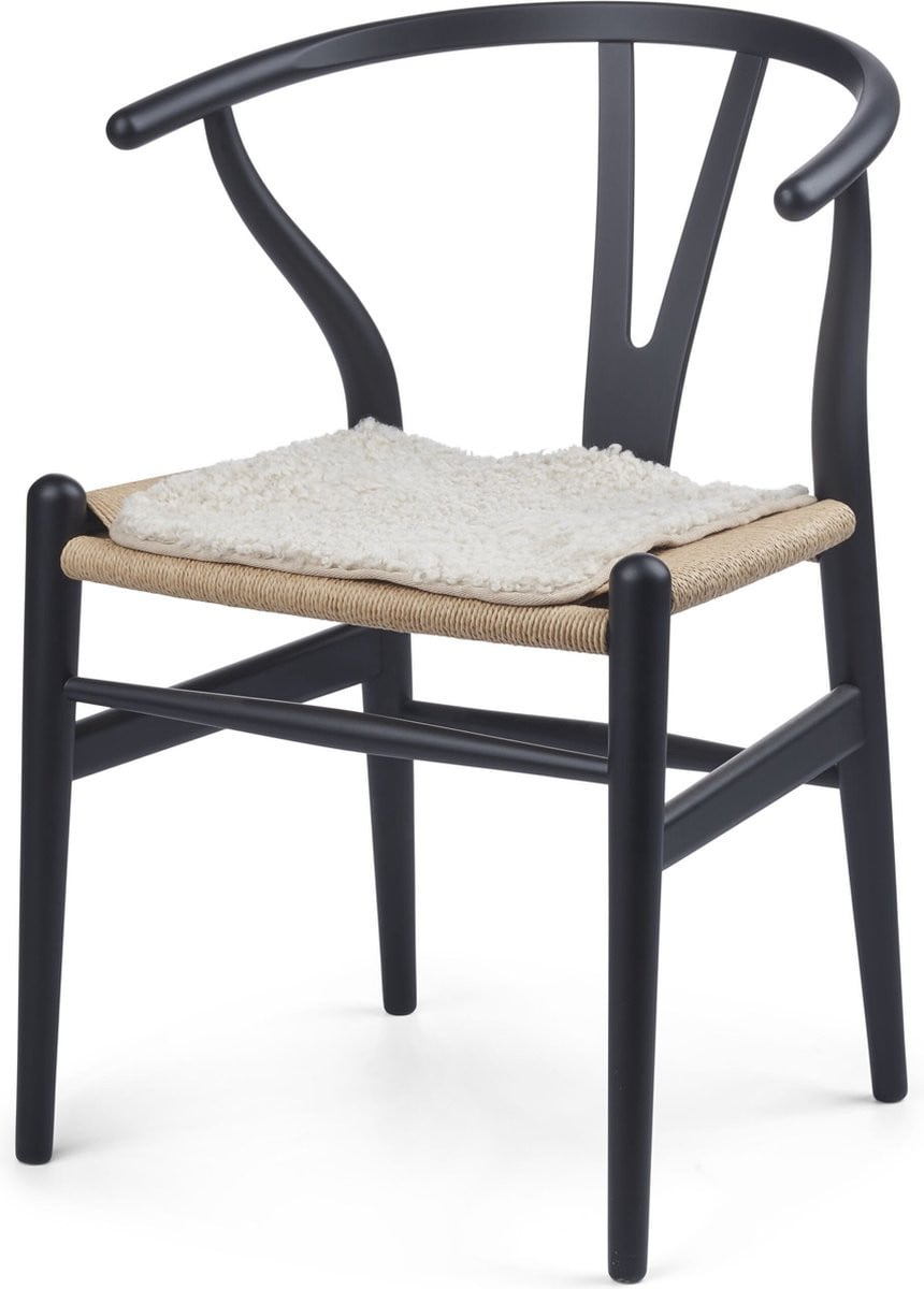 Sheepskin House Kortharig Schapenvacht Seat Cover Zero Waste 35x35 cm