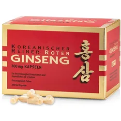 Koreanischer-Reiner-Roter-Ginseng 200 Kapseln - 122 g