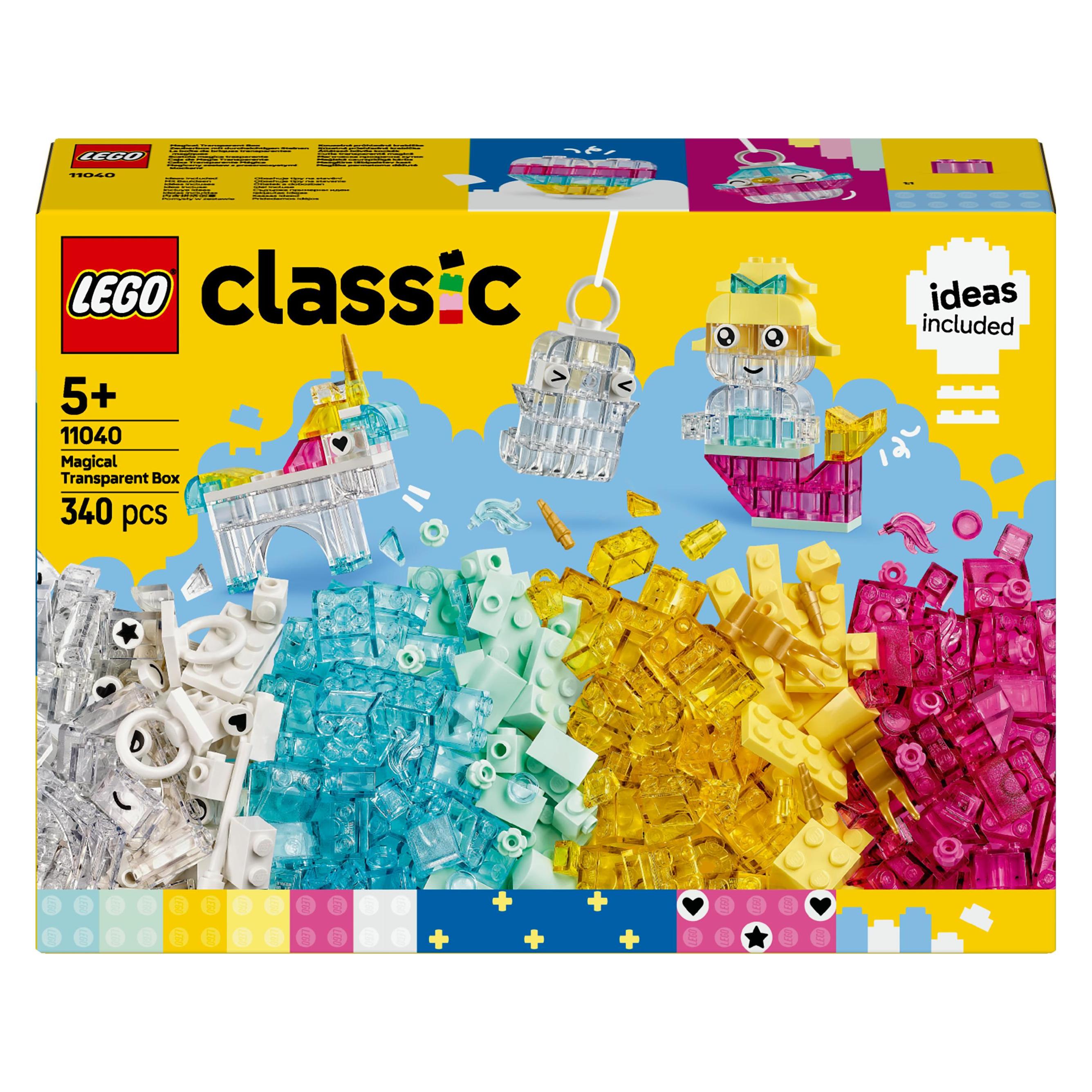 LEGO Zauberbox mit durchsichtigen Steinen (11040)