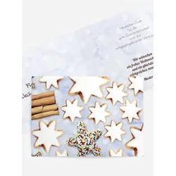 Weihnachtsgrußkarten geschäftlich selbst gestalten mit Spruch und Fotos im Onlinedesigner bei Meine-Kartenmanufaktur.de