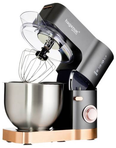 Hagenuk PKM-1200BG Küchenmaschine 1200W Roségold, Grau