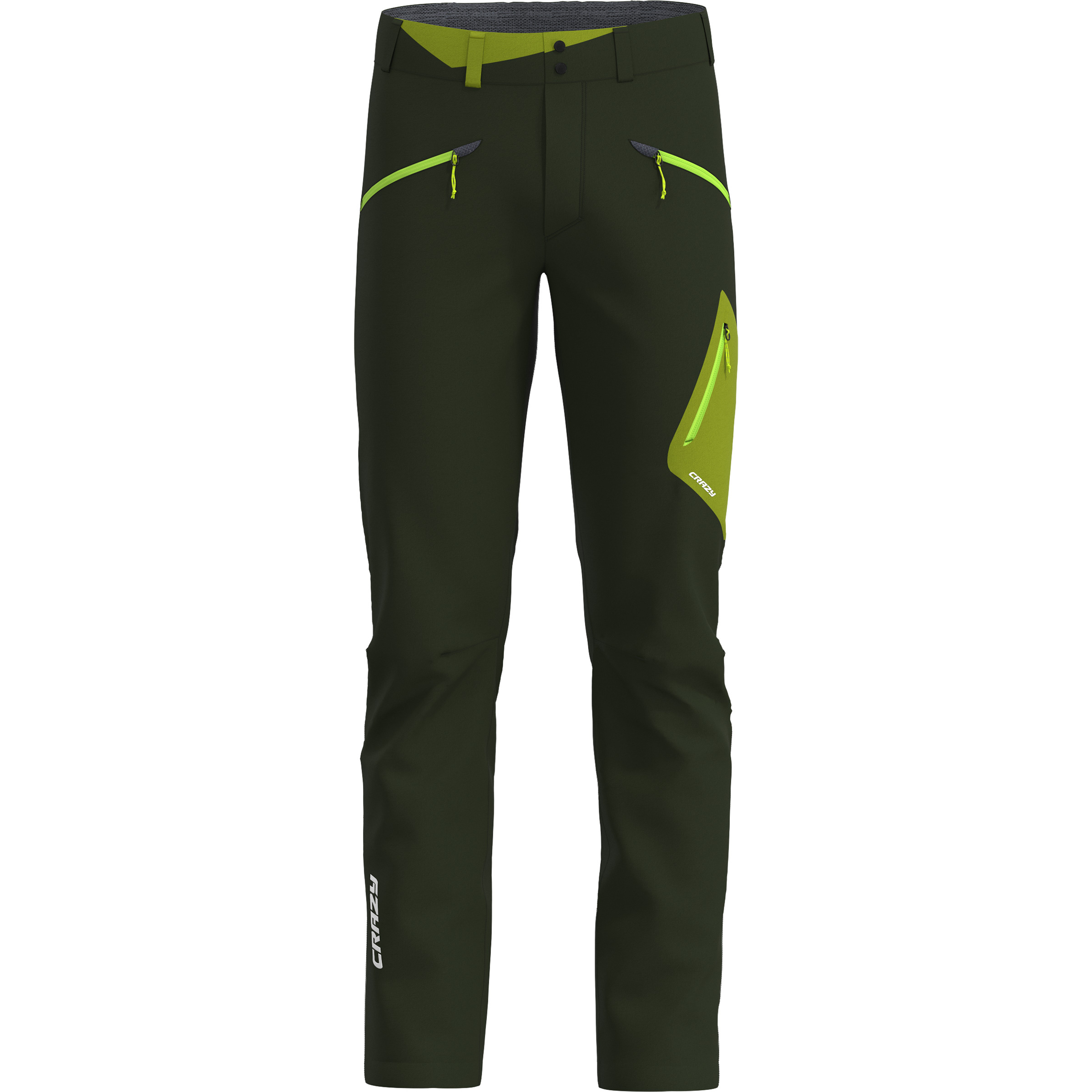 Crazy Resolution Hose Herren Skitourenhose grau Größe XXL Trekking Windabweisend Wasserabweisend