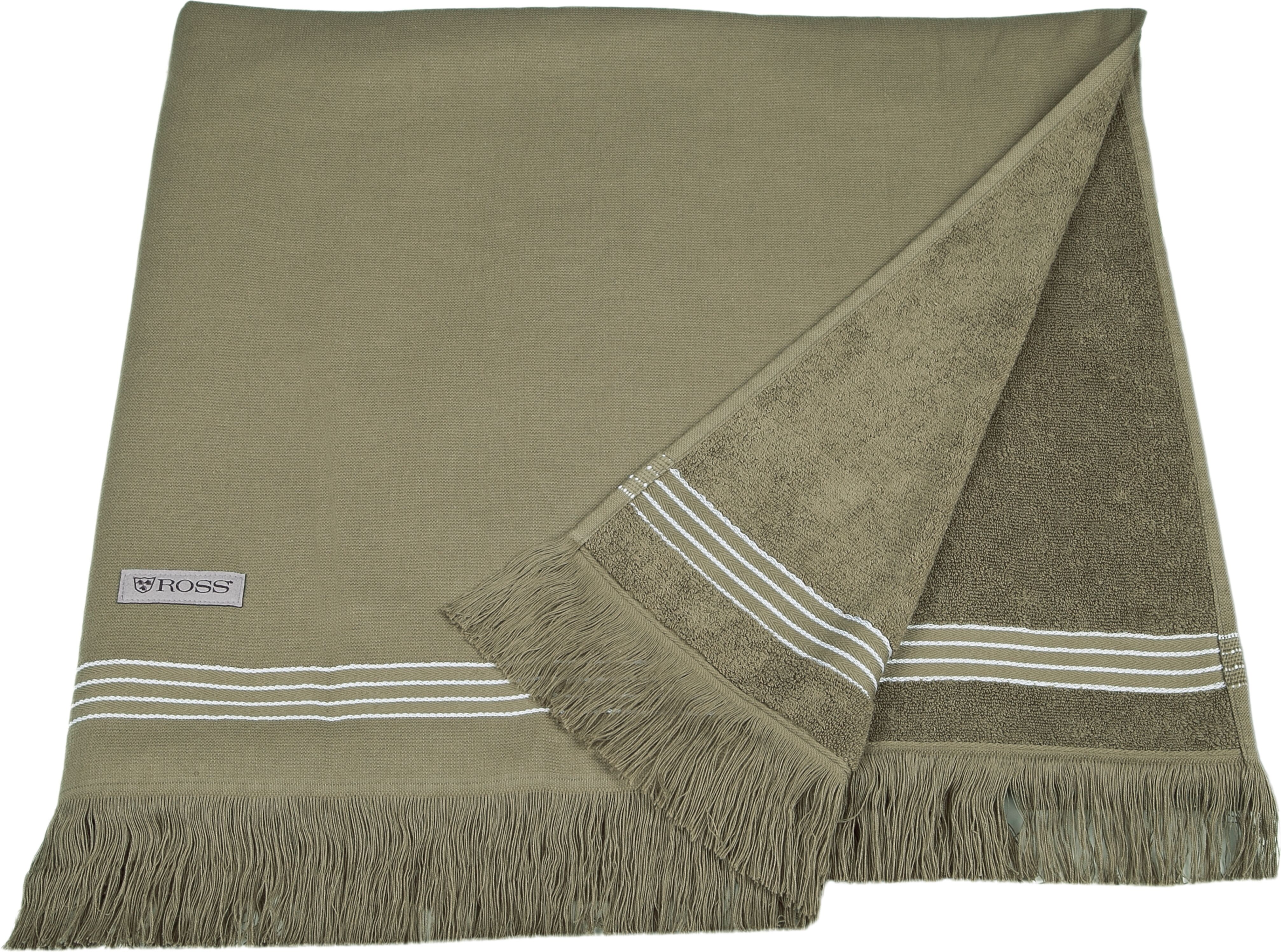 Hamamtuch ROSS "Hamam", grau (flanell), B:90cm L:180cm, Hamam Frottier, Hamam Frottier, Handtücher, Hamamtuch, idealer Begleiter für Strand, Sauna oder Wellnessbereich flanell B/L: 90cmx180cm, 1 Stk., Hamamtuch, Hamam Frottier