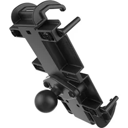 Rammount Smartphone-Halterung Quick-Grip XL, mit Kugel, Smartphone Halterung, Schwarz