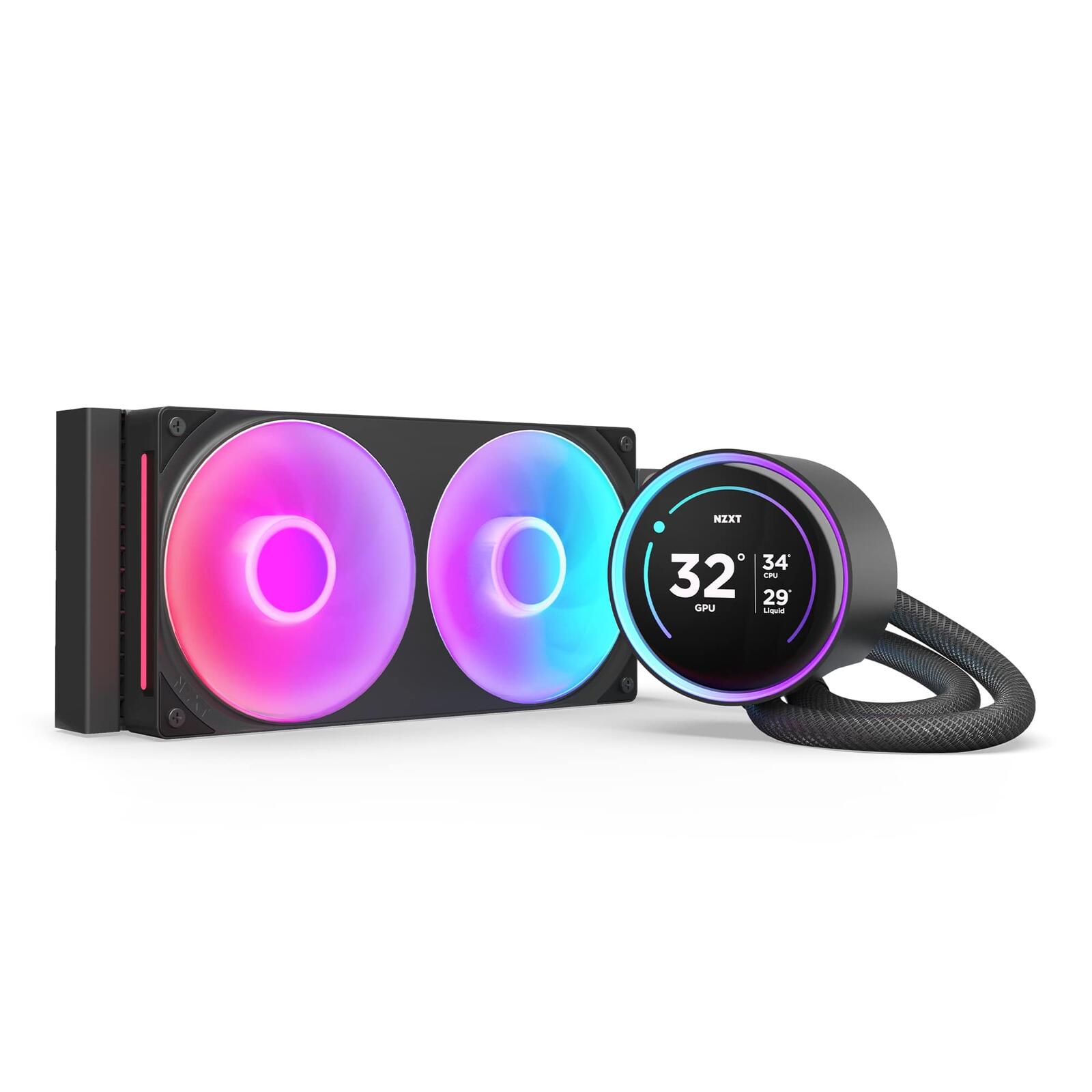 NZXT Kraken Elite 240 V2 RGB Schwarz RL-KR24E-B2