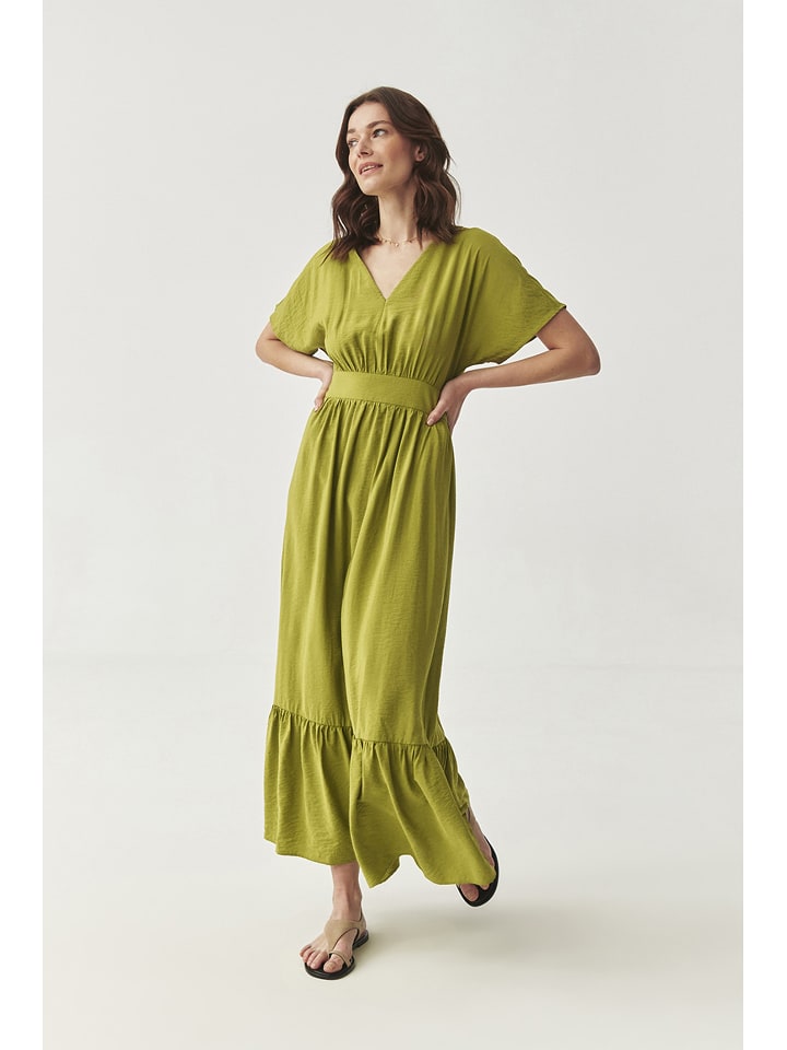TATUUM Kleid in Oliv - 38