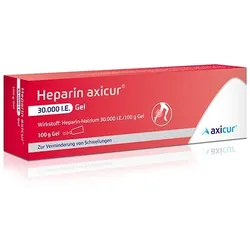 HEPARIN AXICUR 30.000 I.E. Gel 100 g