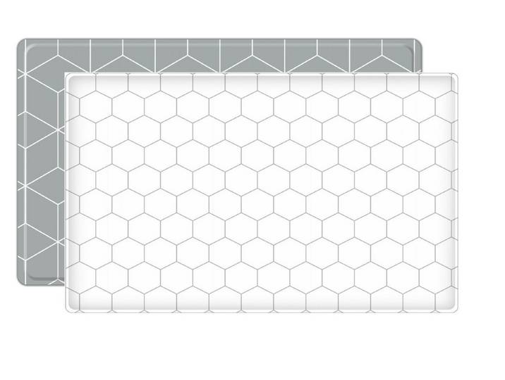 Wunschkind Spielmatte Krabbelmatte 190x130cm Hexagon