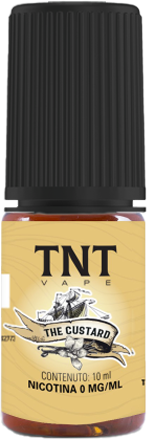 TNT Vape The Custard Liquido Pronto 10ml Crema Vaniglia
