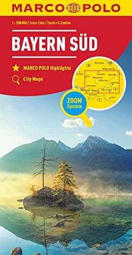 MAIRDUMONT GmbH & Co. KG - MARCO POLO Regionalkarte Deutschland Blatt 13 Bayern Süd 1:200 000 (MARCO POLO Karten 1:200.000, Band 13) - Preis vom 12.10.2026 11:37:12 h