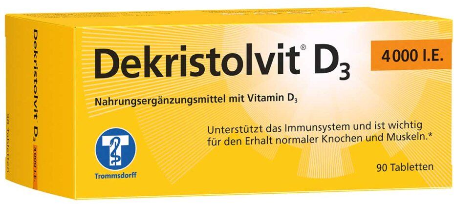 Dekristolvit D3 4.000 I.e. Tabletten 90stk