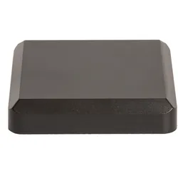 GroJa Solid Zaunelement Kappe Grau 7x7