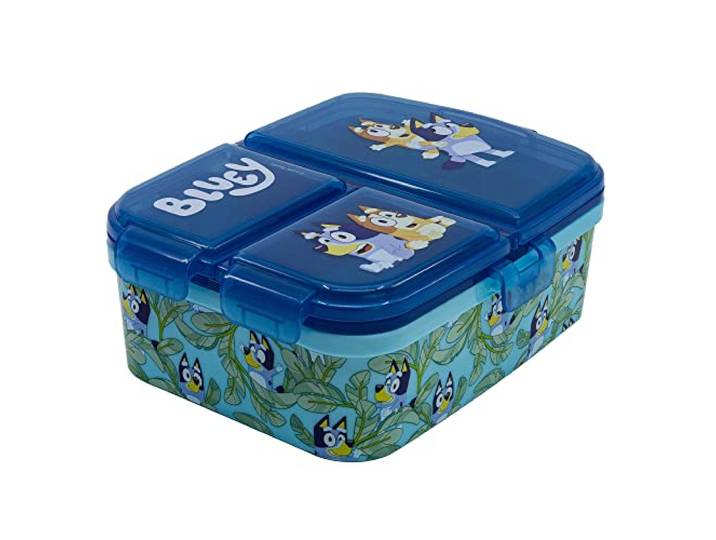 Bluey: Lunchbox met 3 extra aparte vakken