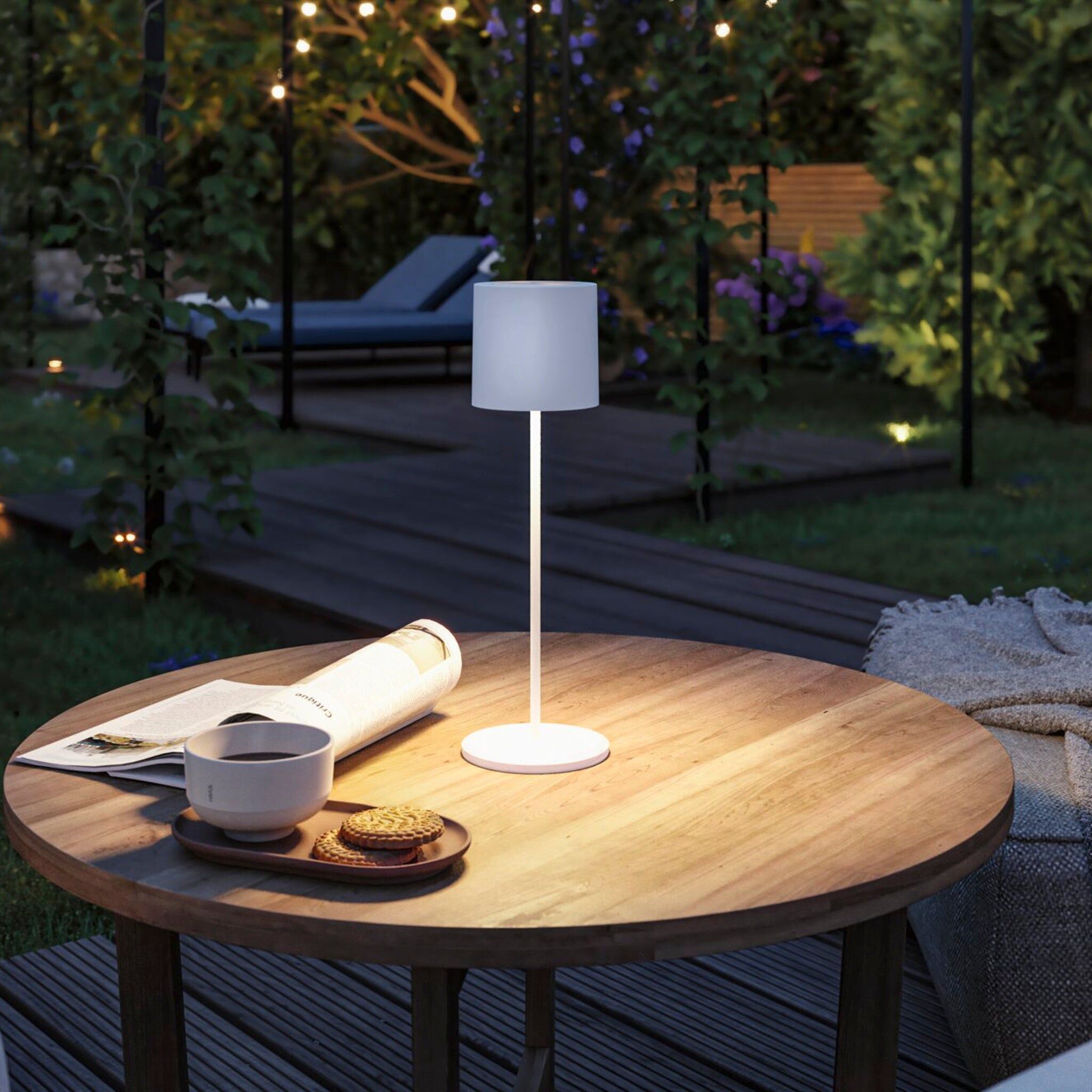 Paulmann - Tuni 2.8W LED Mobile Table Lamp in White Matt