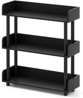 1/2 PCS 3-Tier Freestanding Bookcase w/Anti-Tipping Kit