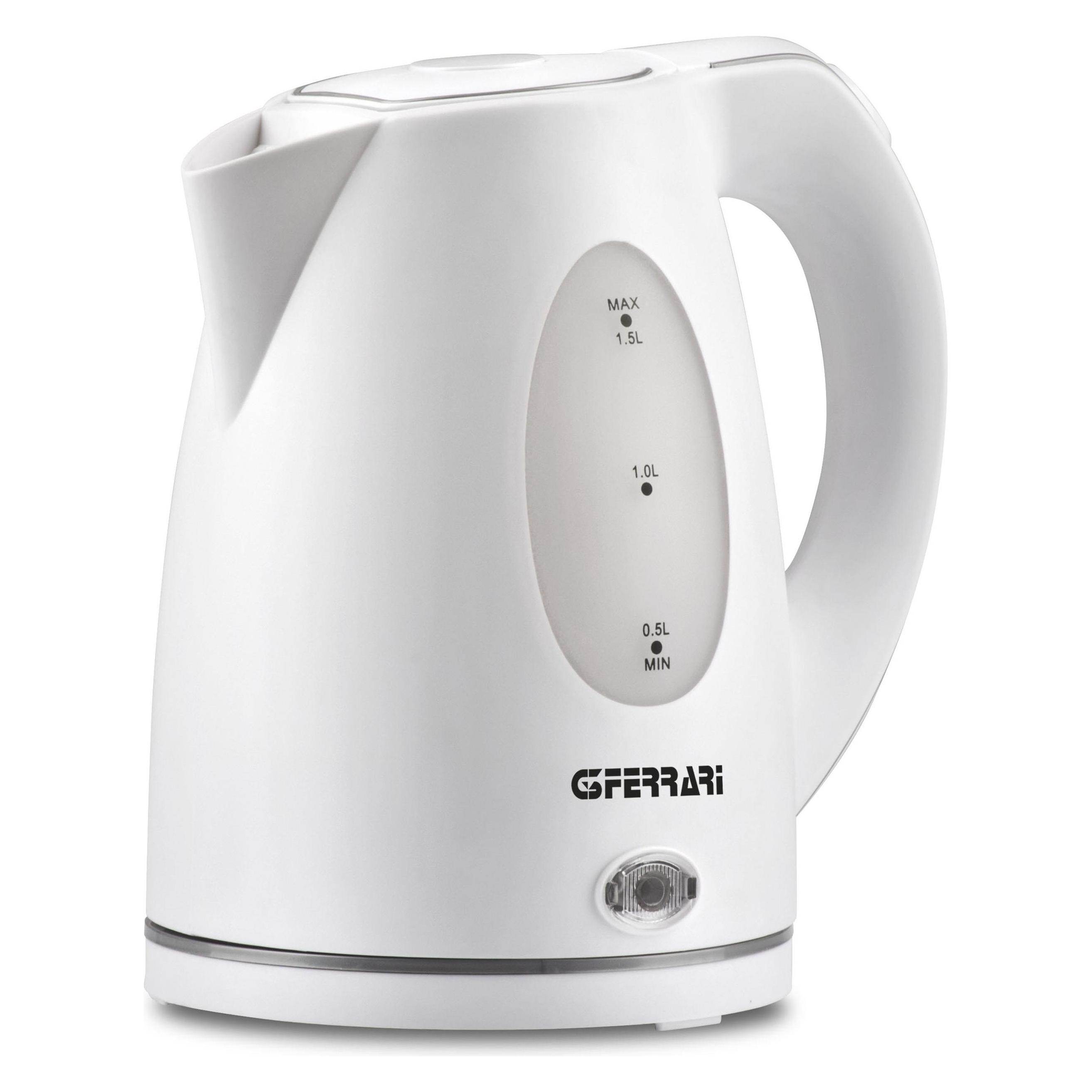 G3 Ferrari Relax Elektrischer Wasserkocher 1,5 L 2000 W Weiss (1.50 l) (G10091)