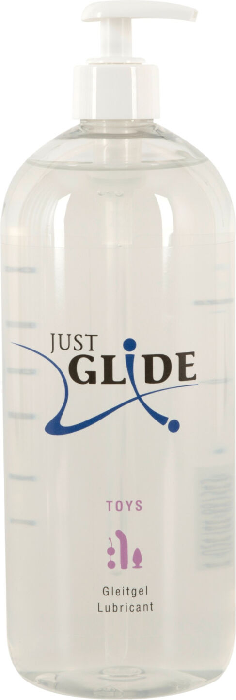 Just Glide Toy - Water-Based Lubricant (1000ml)