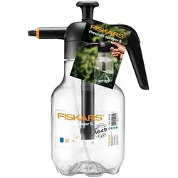 Fiskars, Sprühflasche, Drucksprüher, Für Pflanzenbehandlungen auf Wasserbasis, Einstellbares Sprühbild, Sicherheits (1.80 l)