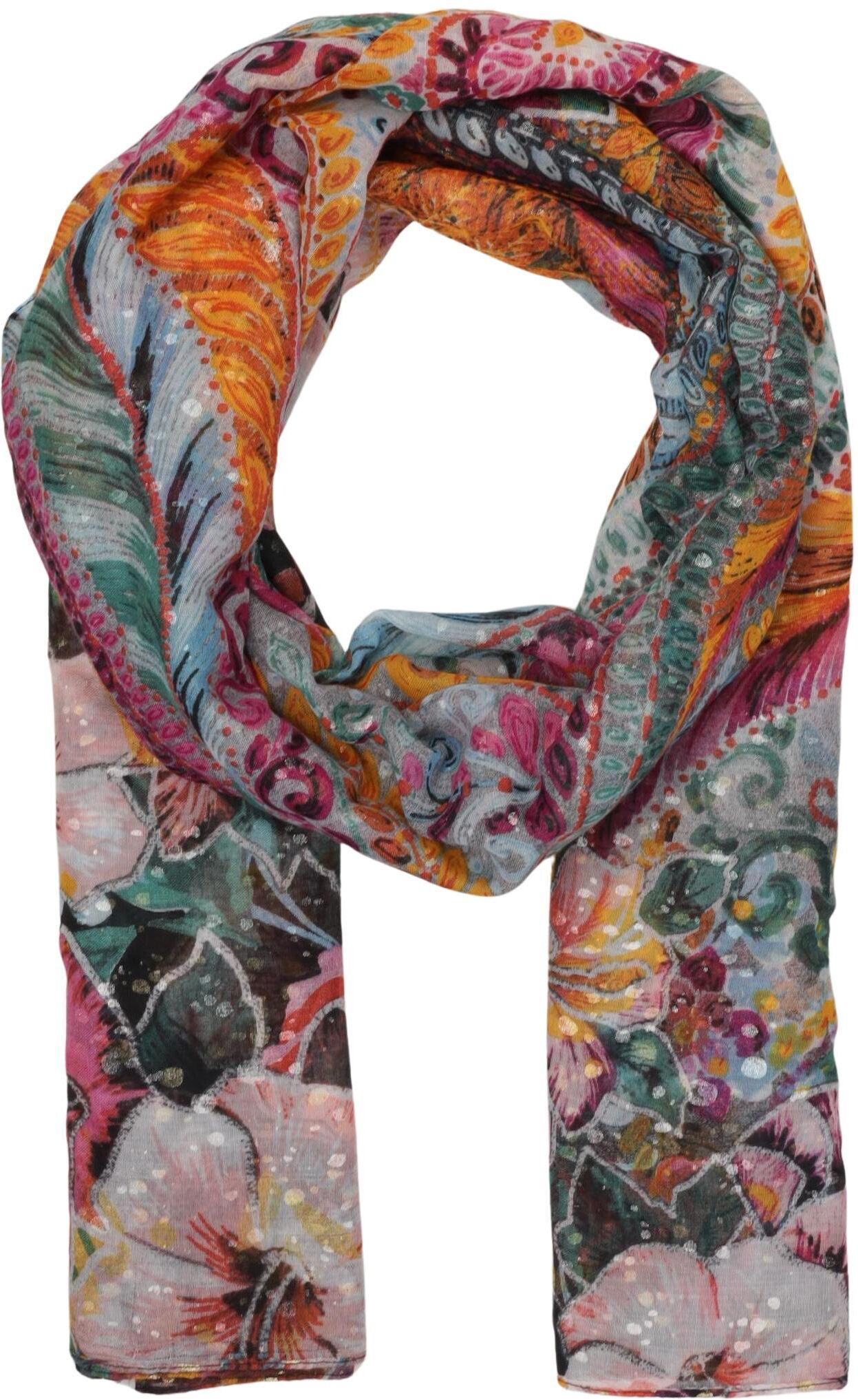 Desigual Damen Schal oder Tuch, Mehrfarbig, Synthetik - Second Hand