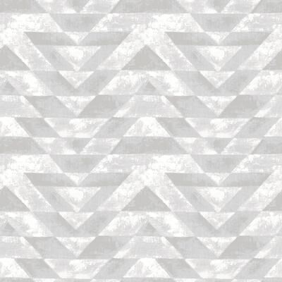 RoomMates Light Grey & White Southwest Geometric Peel and Stick Wallpaper