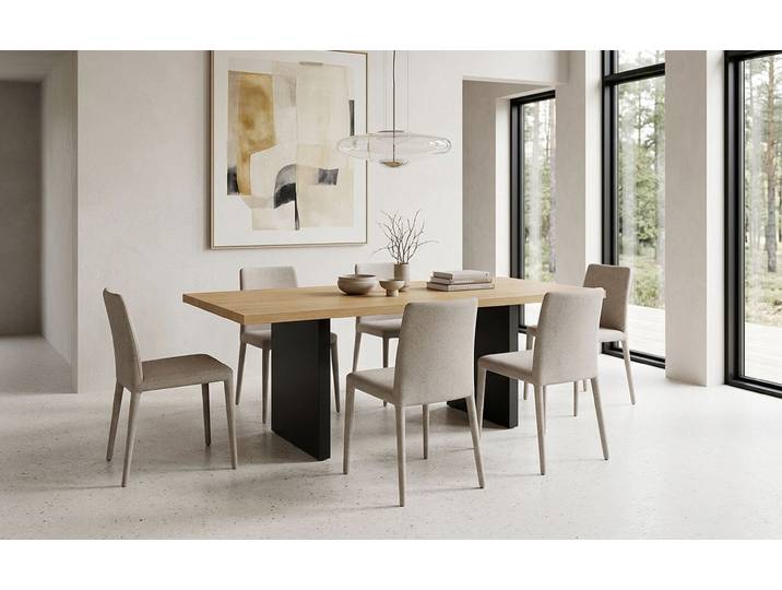 Table: Milan Chêne Naturel huilé