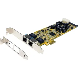 EXSYS EX6072POE2 - Netzwerkkarte, PCI Express, Gigabit Ethernet, 2x RJ45