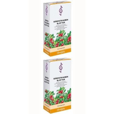 Bärentraubenblätter Tee 2x 2x100 g