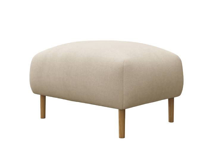 Lampe de table Tycho 80 x 42 x 64cm Beige Tissu Fadia: Beige