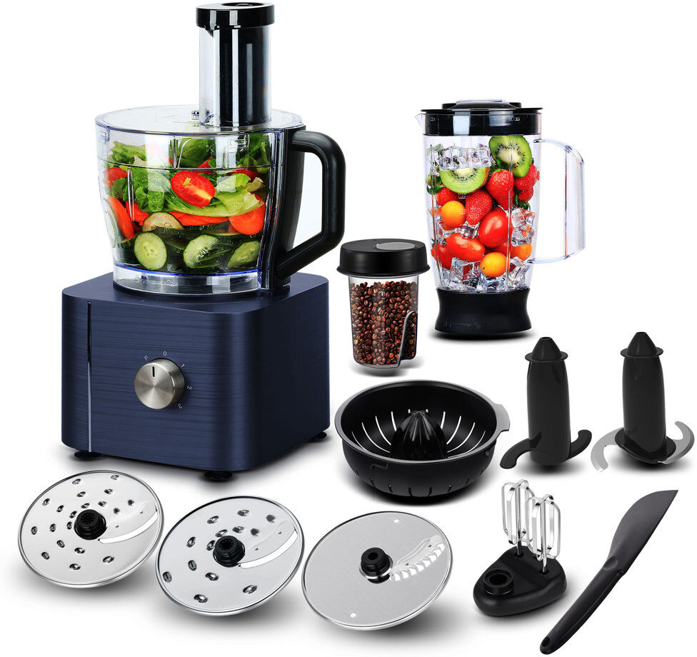 Topstrong 1100 W Küchenmaschine Blue 25.6ml