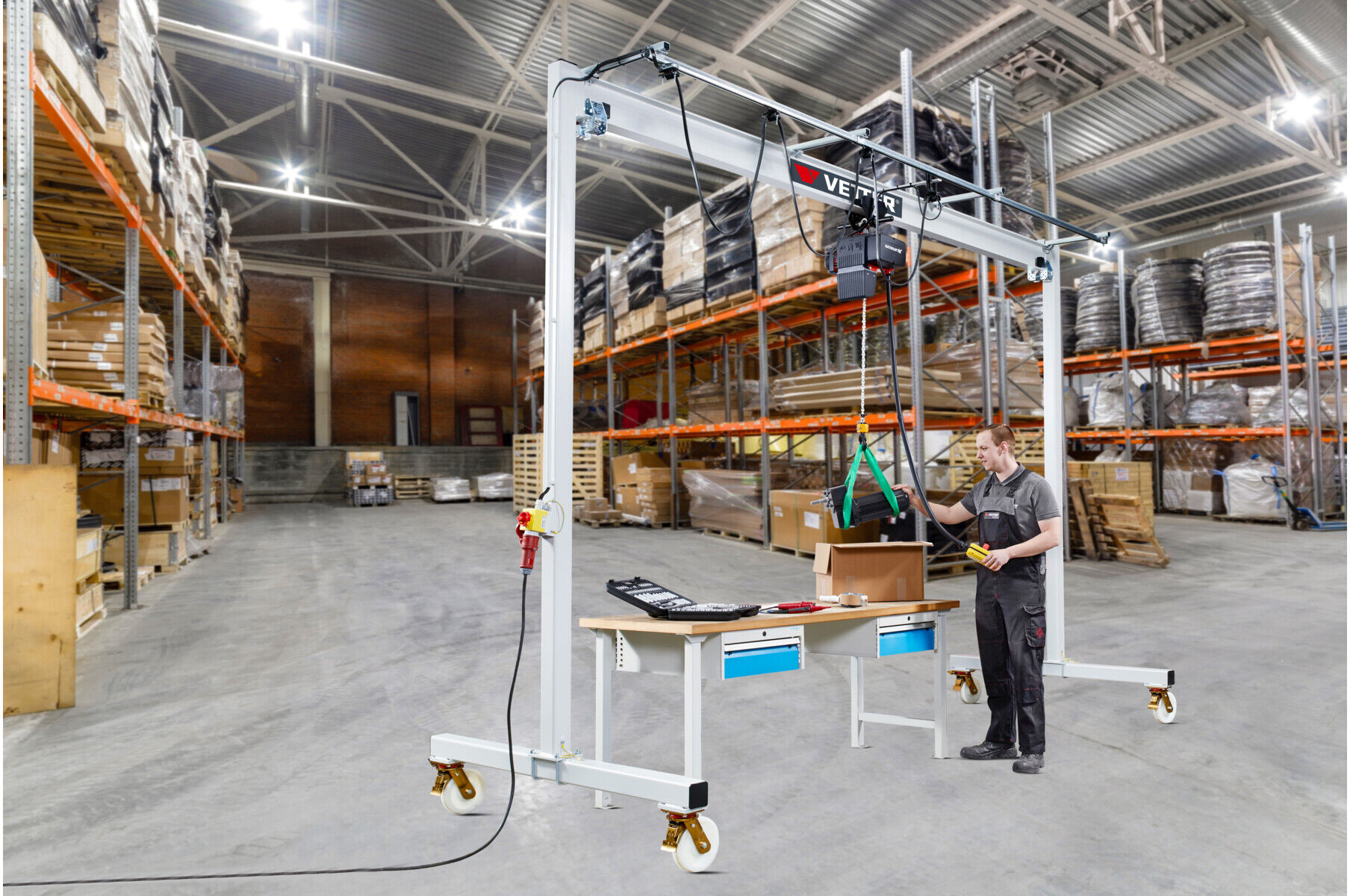Vetter Portalkran Profi A 250kg, 6,0m ; VETTER Krantechnik (PA2,5-6,0)