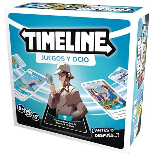 Asmodee Timeline kaartspel voor 2 tot 6 spelers vanaf 8 jaar